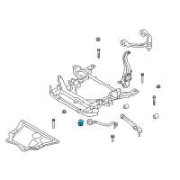 OEM 2011 BMW X6 Rubber Mounting Diagram - 31-10-6-778-015