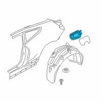 OEM 2022 BMW M8 Cover Pot Diagram - 51-17-7-440-405