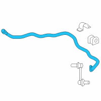 OEM 2010 Acura RL Spring, Front Stabilizer Diagram - 51300-SJA-A01