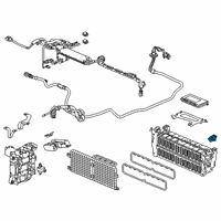 OEM 2018 Acura MDX Plug, Service Connector Diagram - 1E610-5Y3-004