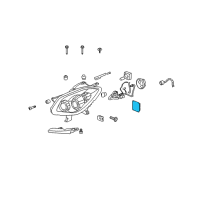 OEM 2013 Buick Enclave Module Diagram - 15906514