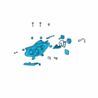 OEM Buick Enclave Composite Assembly Diagram - 22777955