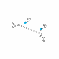 OEM 2003 Ford Mustang Bushings Diagram - XR3Z-5493-AB