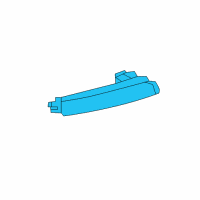 OEM 2012 Nissan Murano Reflex Reflector Assembly Diagram - 26565-5C000