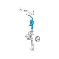 OEM Jeep Grand Cherokee Line-Power Steering Return Diagram - 52088918AH