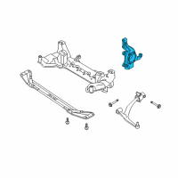 OEM 2006 Infiniti FX35 Spindle-KNUCKLE, RH Diagram - 40014-CG000