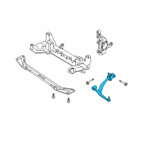 OEM Infiniti FX45 Transverse Link Complete, Front Left Diagram - 54501-CG200