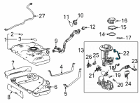 OEM 2022 Toyota Highlander Harness Diagram - 77785-0R040