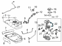 OEM 2020 Toyota Highlander Harness Diagram - 77785-0R040