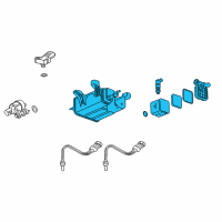 OEM 2015 Chevrolet Captiva Sport Vapor Canister Diagram - 23156463