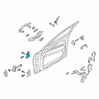 OEM Kia K900 Hinge Assembly-Front Doo Diagram - 76920J6000