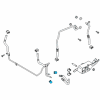 OEM 2019 Ford Edge Inlet Tube Clip Diagram - -W715196-S300