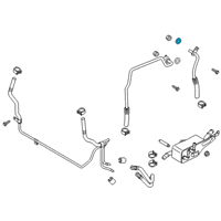 OEM 2019 Ford Edge Tube Assembly Diagram - K2GZ-7R081-E