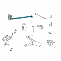 OEM 2001 Ford F-350 Super Duty Spring Diagram - 2C3Z-5310-AJ