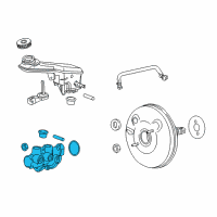 OEM 2016 Chevrolet Spark Master Cylinder Diagram - 95375929