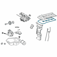 OEM 2010 Scion tC Valve Cover Gasket Diagram - 11213-0H010