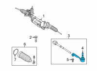 OEM 2022 BMW 330e xDrive BALL JOINT, LEFT Diagram - 32-10-6-880-696