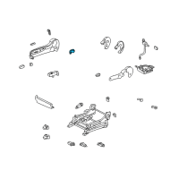 OEM 2005 Lexus GS430 Switch Assy, Power Seat Diagram - 84920-30210-C0