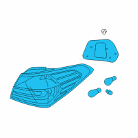 OEM Kia Forte Koup Lamp Assembly-Rear Combination Diagram - 92401A7230