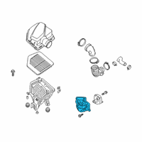 OEM 2020 Kia K900 Shield-Air Intake Diagram - 28226J6100