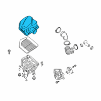 OEM 2020 Kia K900 Air Filter Box Diagram - 28124J6110