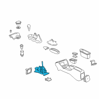 OEM 1999 Chevrolet Cavalier Control Asm-Manual Transmission (W/O Shift Pattern) Diagram - 22604167