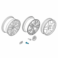 OEM BMW X5 DISC WHEEL LIGHT ALLOY JET B Diagram - 36-11-8-093-564