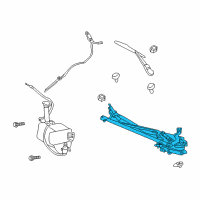 OEM Chrysler Sebring WIPER Mod-WIPER Diagram - 4805249AD