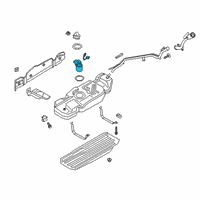 OEM Lincoln Navigator Fuel Pump Diagram - JL1Z-9H307-E