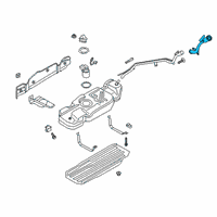 OEM 2018 Ford Expedition Filler Tube Diagram - JL1Z-9034-A