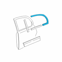 OEM Lincoln Applique Diagram - 3W1Z-54255A34-AA