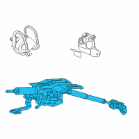 OEM Honda Accord Column Assembly, Steering Diagram - 53200-SDA-A03