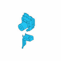 OEM 2007 Hyundai Santa Fe Hydraulic Module Assembly Diagram - 58900-2B800