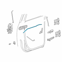 OEM 2007 Dodge Ram 3500 Link-Inside Remote Diagram - 55276149AC