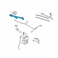 OEM 2010 Pontiac G6 Front Transmission Diagram - 22711011