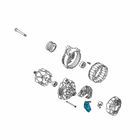 OEM 2012 Hyundai Genesis Coupe Regulator Assembly-Generator Diagram - 37370-25200