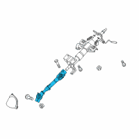 OEM Kia Amanti Joint Assembly-Universal Diagram - 564003F200