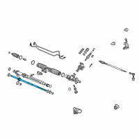 OEM 2005 Honda Civic Rack, Steering Diagram - 53626-S5D-A03