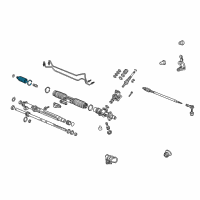 OEM 2002 Honda Civic Boot B Set Diagram - 06537-S5A-H01