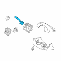 OEM 2020 Ford F-150 Combo Switch Diagram - FL3Z-13K359-AC