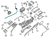 OEM 2020 Jeep Grand Cherokee Cable-Brake INTERLOCK Diagram - 68260775AA