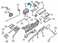 OEM 2022 Dodge Durango ARMREST-ARMREST Lid Diagram - 68520027AB