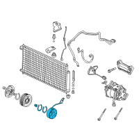 OEM Acura TSX Coil Set, Solenoid Diagram - 38924-RBA-006