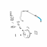 OEM 2003 Toyota Highlander Hose, Check Valve To Connector Tube Diagram - 44772-48030