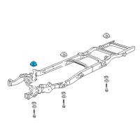 OEM 2015 Chevrolet Express 2500 Cushion Diagram - 25728546