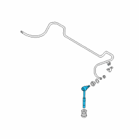 OEM 2003 Hyundai Accent Link-Stabilizer Bar Diagram - 55830-25000