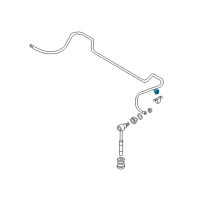 OEM 1997 Hyundai Accent Bush-Stabilizer Bar Diagram - 55513-22500
