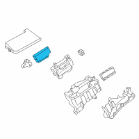 OEM 2011 Lexus HS250h Relay, Integration Diagram - 82641-47030