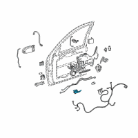 OEM 2002 Chevrolet Venture Handle, Inside Diagram - 16630673