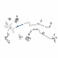 OEM 2003 Acura RSX Pipe, Power Steering Diagram - 53730-S6M-000